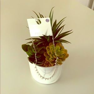 New Forever 21 Crystal Choker